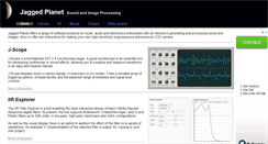 Desktop Screenshot of jaggedplanet.com